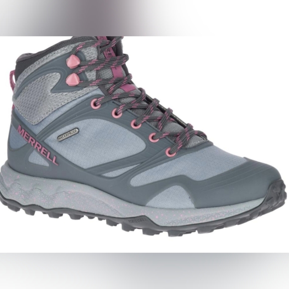 Merrell Women's Hiking Boots Altalight Mid Waterproof Monument SZ 10 - Picture 1 of 7